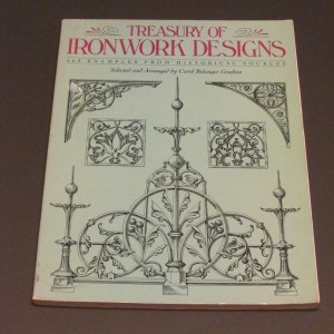Blacksmith Book For sale
                                    Treasurary of Ironwork Designs